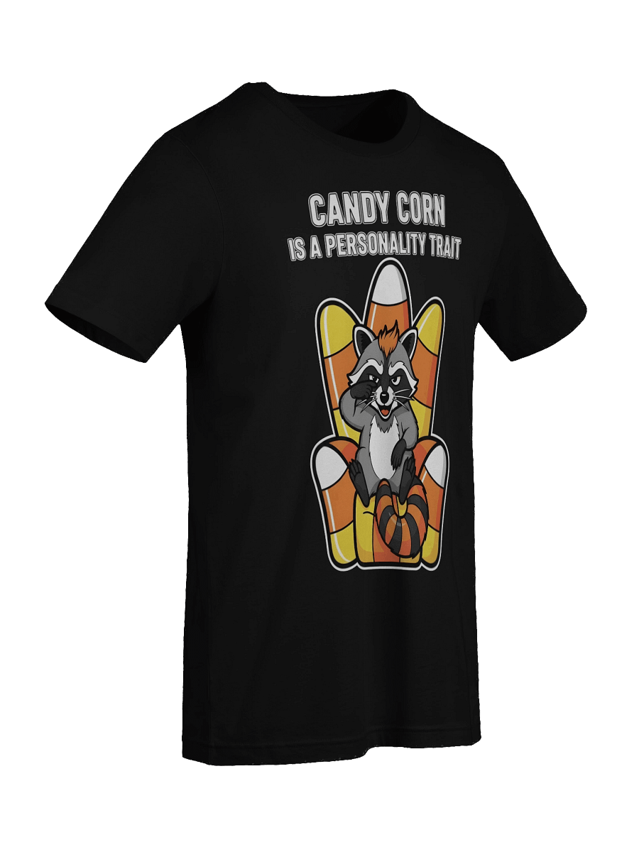 Candy Corn Personality Raccoon T-Shirt product image (33)