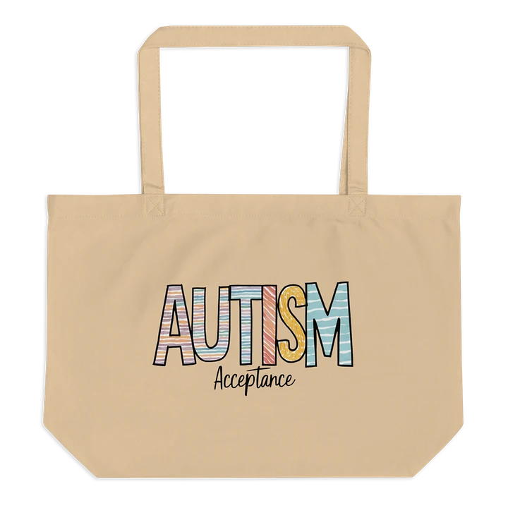 Autism Acceptance Large Tote product image (1)