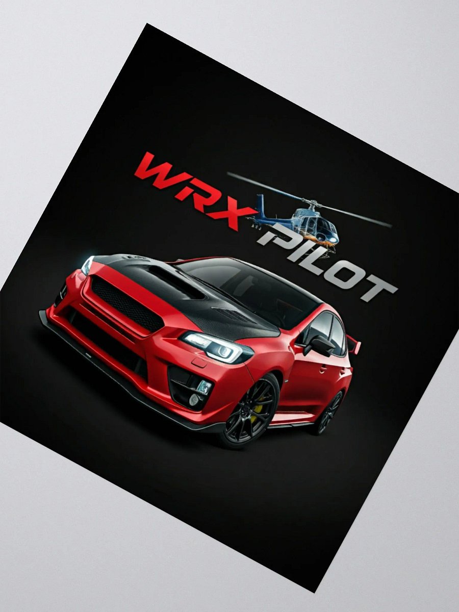 WRX.PILOT Sticker 3x3 product image (3)