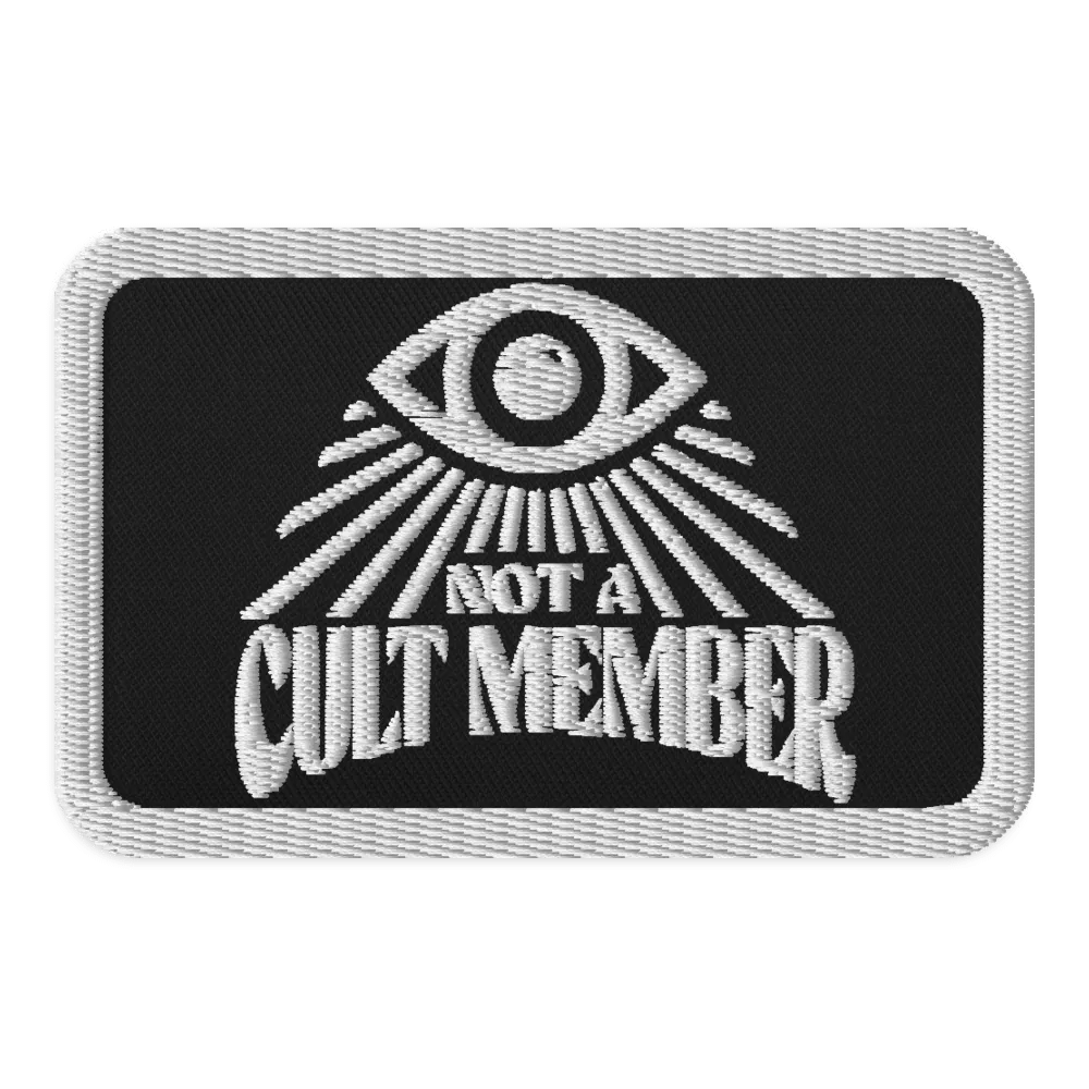 Not A Cult Member Patch product image (1)