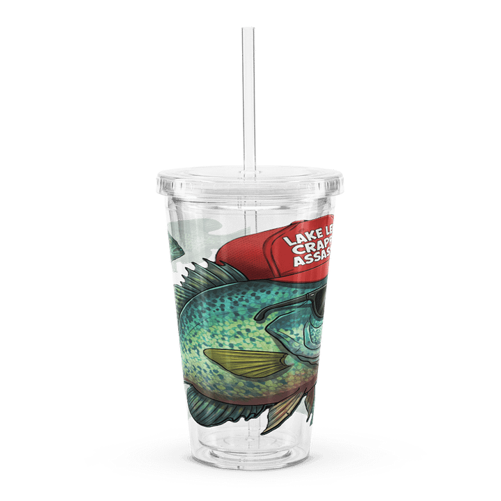 Lake Lemon Crappie Assassins Clear Tumbler product image (2)