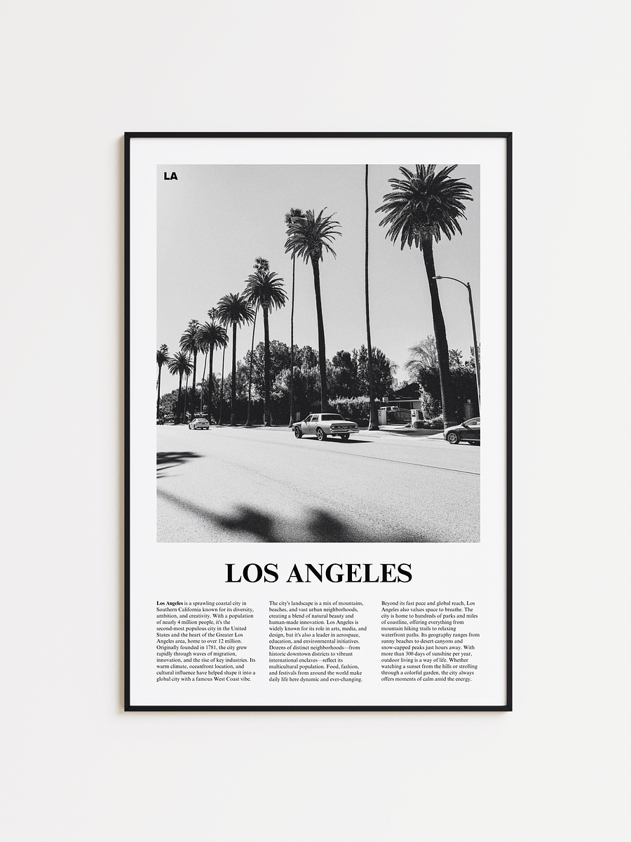 Los Angeles 05 Newspaper Poster product image (1)