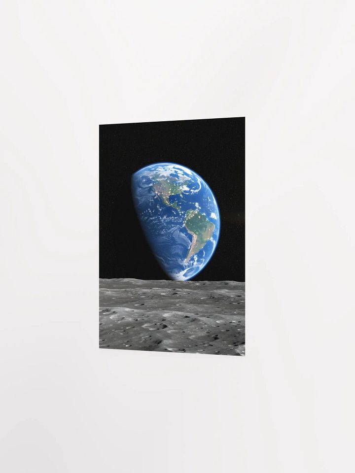 Lunar Horizon: Earth's Embrace Poster product image (2)