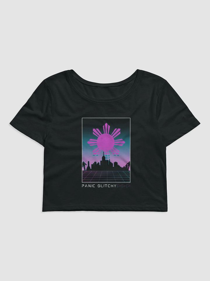 Pilipinas Vapourwave Crop Tee product image (1)