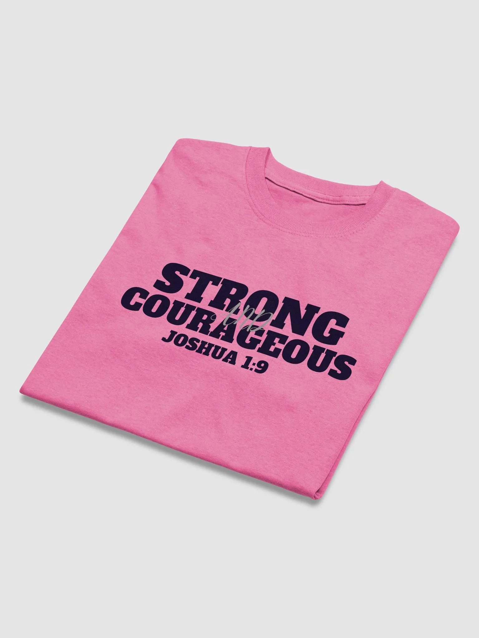 BE STRONG AND COURAGEOUS T-SHIRT product image (43)