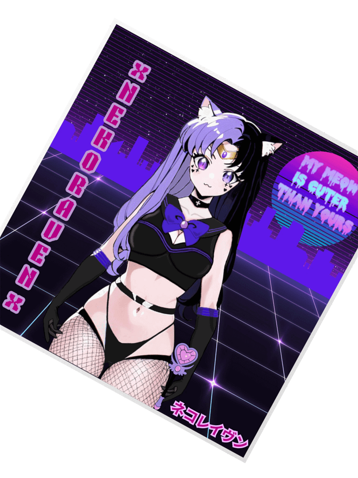 Sailor Nekowave Sticker product image (2)