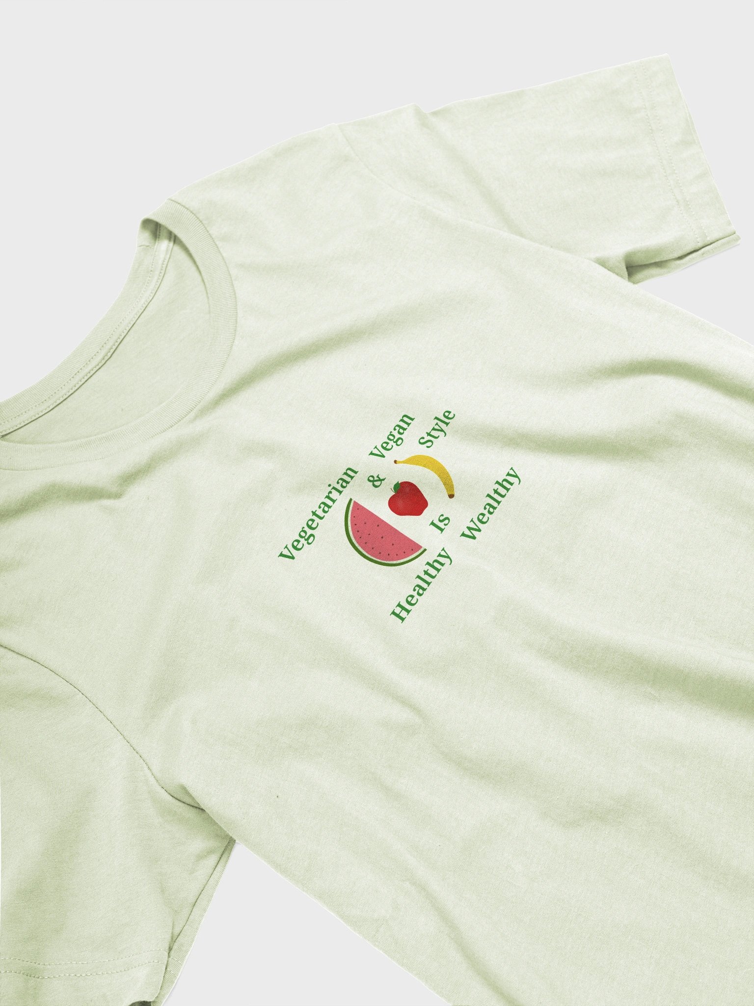 Fruity Vegetarian & Vegan Style T-Shirt product image (3)