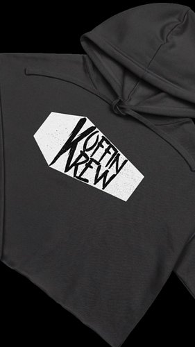 Our new #koffinkrew logo collection has dropped. Check it out 🦇 Dare to be different ⚰️ Dare to be Koffin Krew.  Site link on...