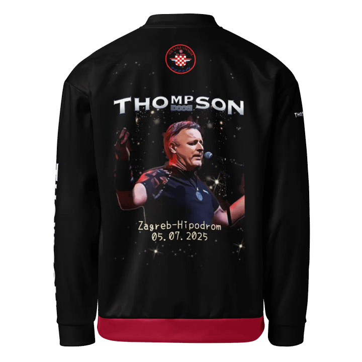 Thompson Hipodrom Zagreb 05.07.2025 Bomber Jacket product image (2)