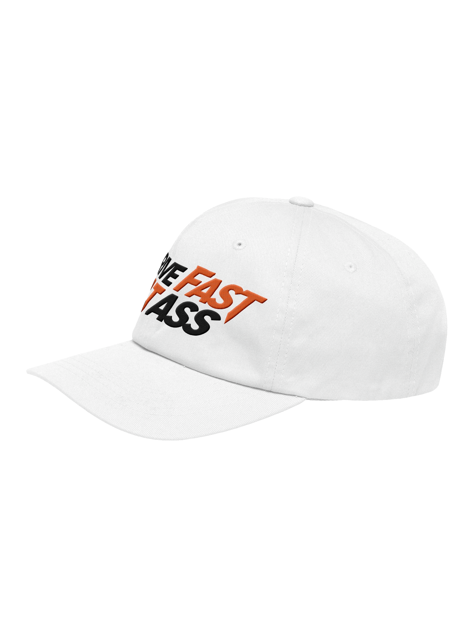 Drive Fast Eat Ass Embroidered Classic Dad Hat product image (3)