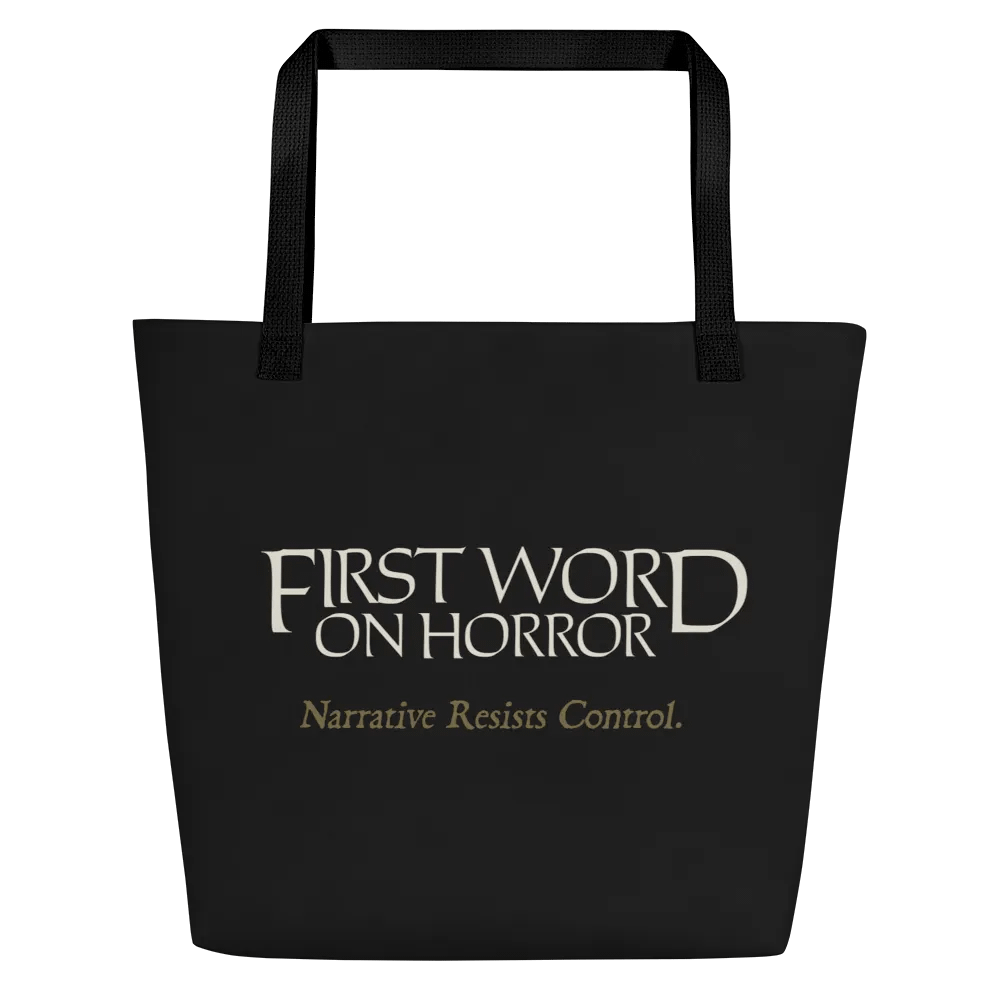 First Word On Horror Paperface Tote product image (2)