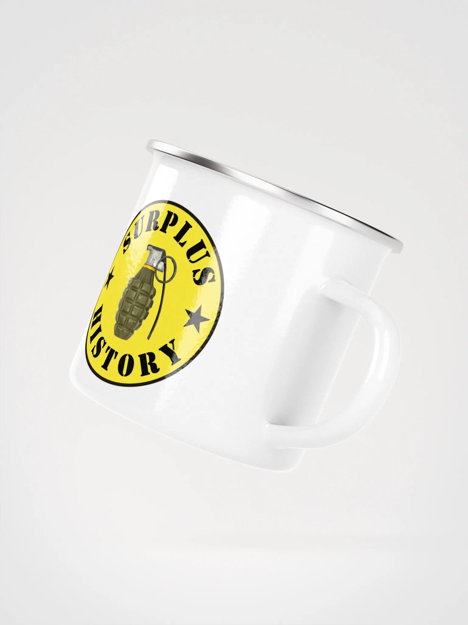 Mk2 Spicy Spicy Pineapple Enamel Mug product image (3)