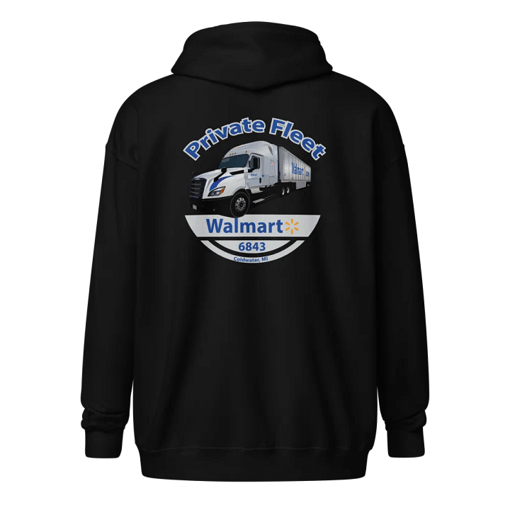 6843 Coldwater Walmart Private Fleet Zip-up product image (1)