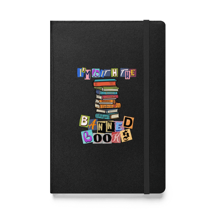 Im With The Banned Books Hardcover Notebook product image (1)