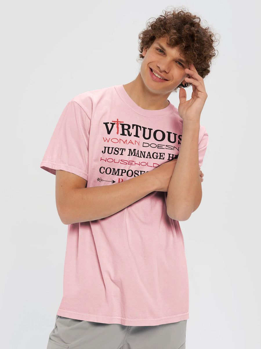 Virtuous Woman Inspirational Comfort Colors T-shirt product image (5)