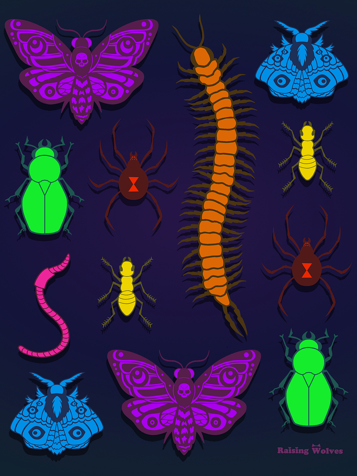 Neon Insects product image (1)