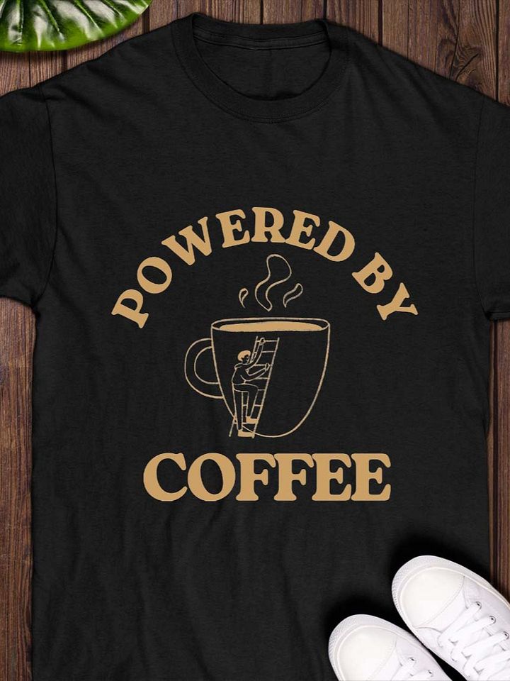 Powered by Coffee T-Shirt product image (1)