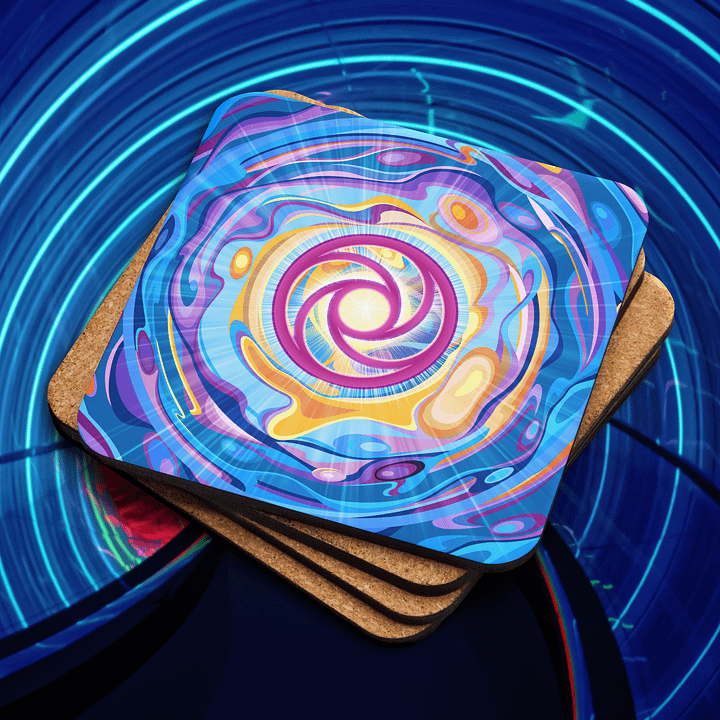 Swirls of Imagination — Coaster product image (2)