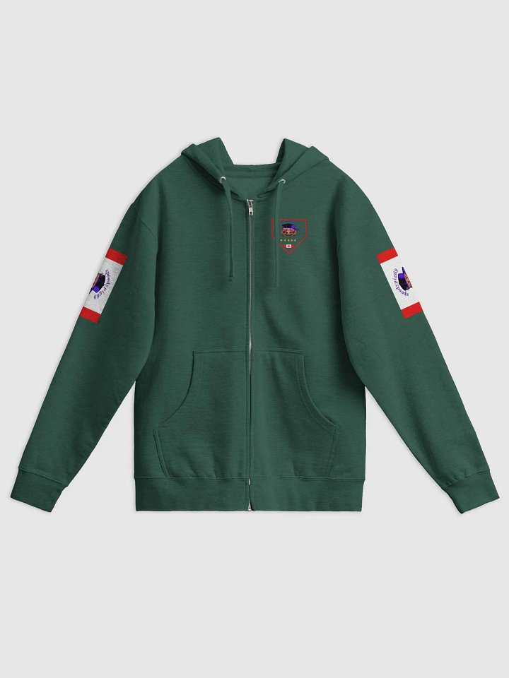 I Support Speedypig69 City Roamer Fleece Zip-Up Hoodie product image (1)
