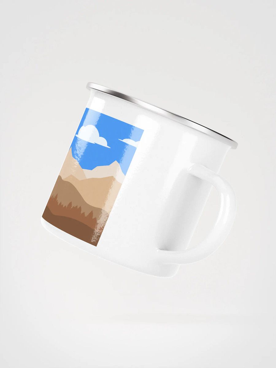 Mountain Valley Enamel Mug product image (3)