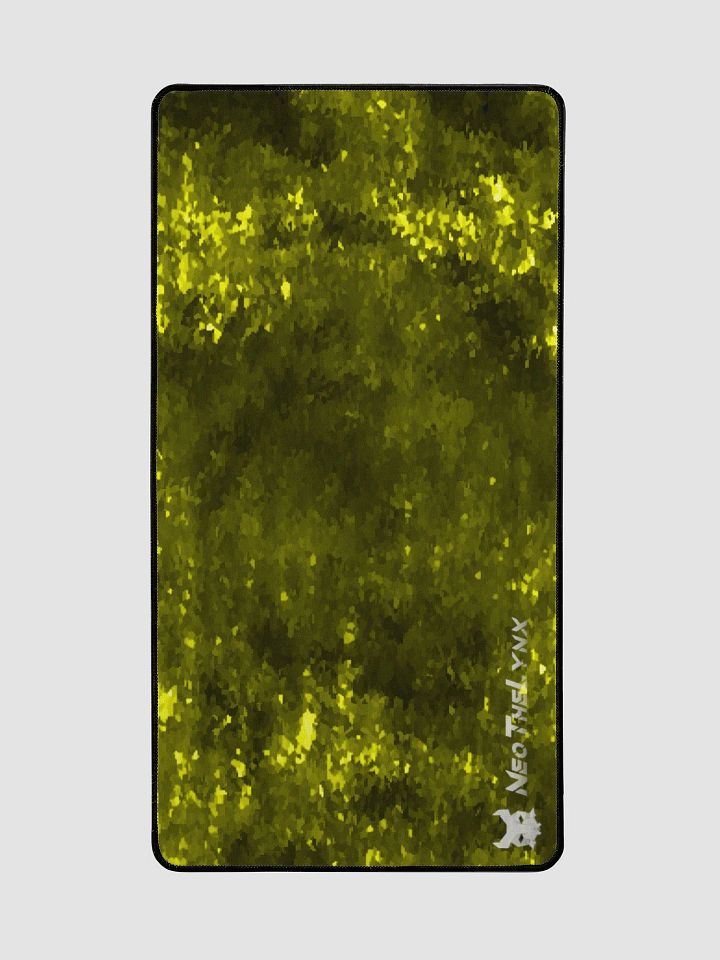 Yellow Shards Desk Mat product image (2)