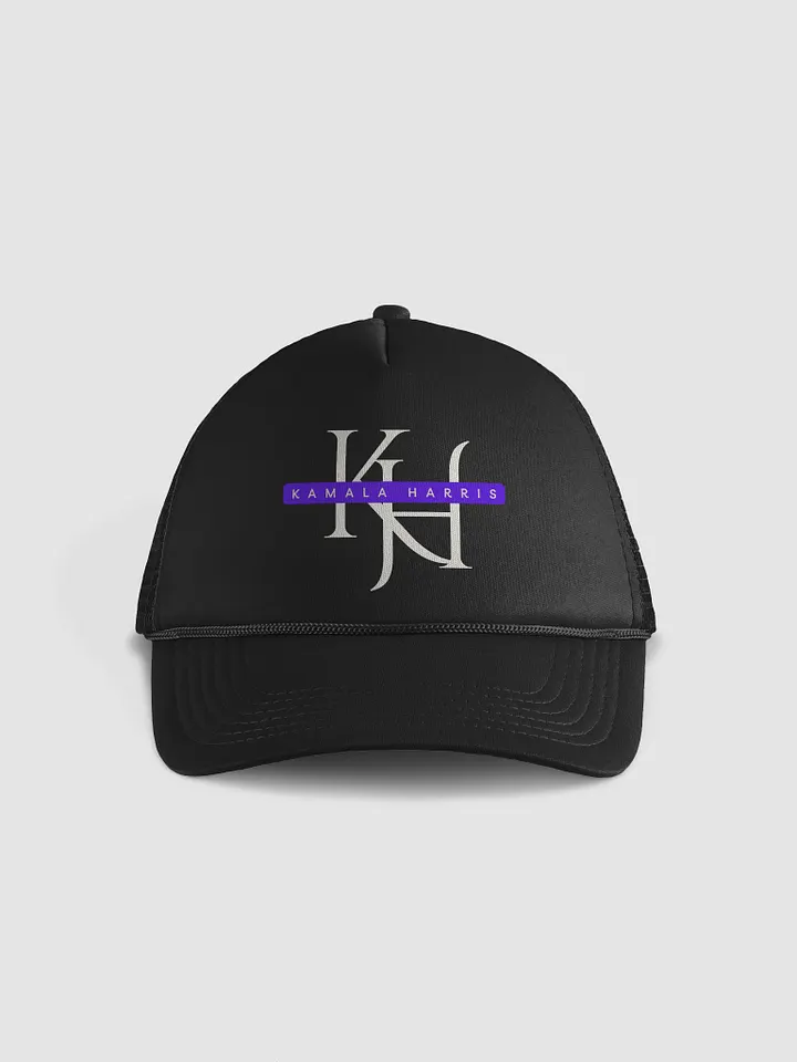 K.H. Trucker Cap (Ivory/Purple) product image (1)