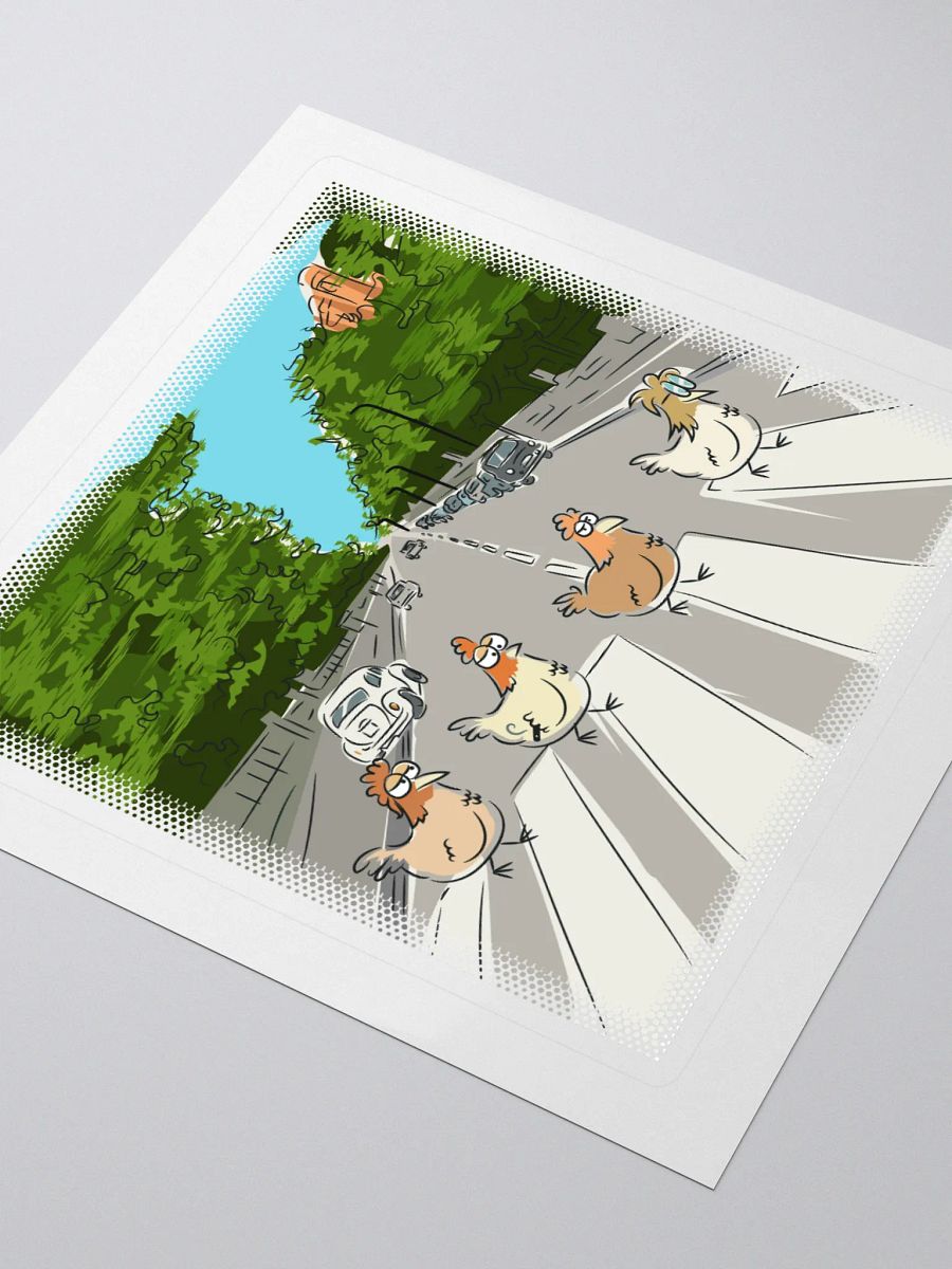 Why four chickens crossed Abbey Road? product image (3)
