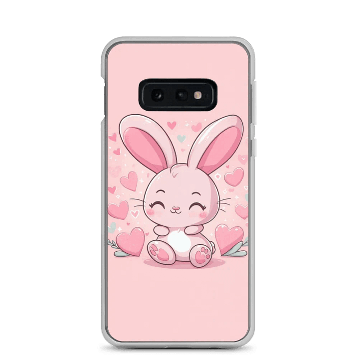 Lovely Bunny Heart Clear Case for Samsung® product image (3)