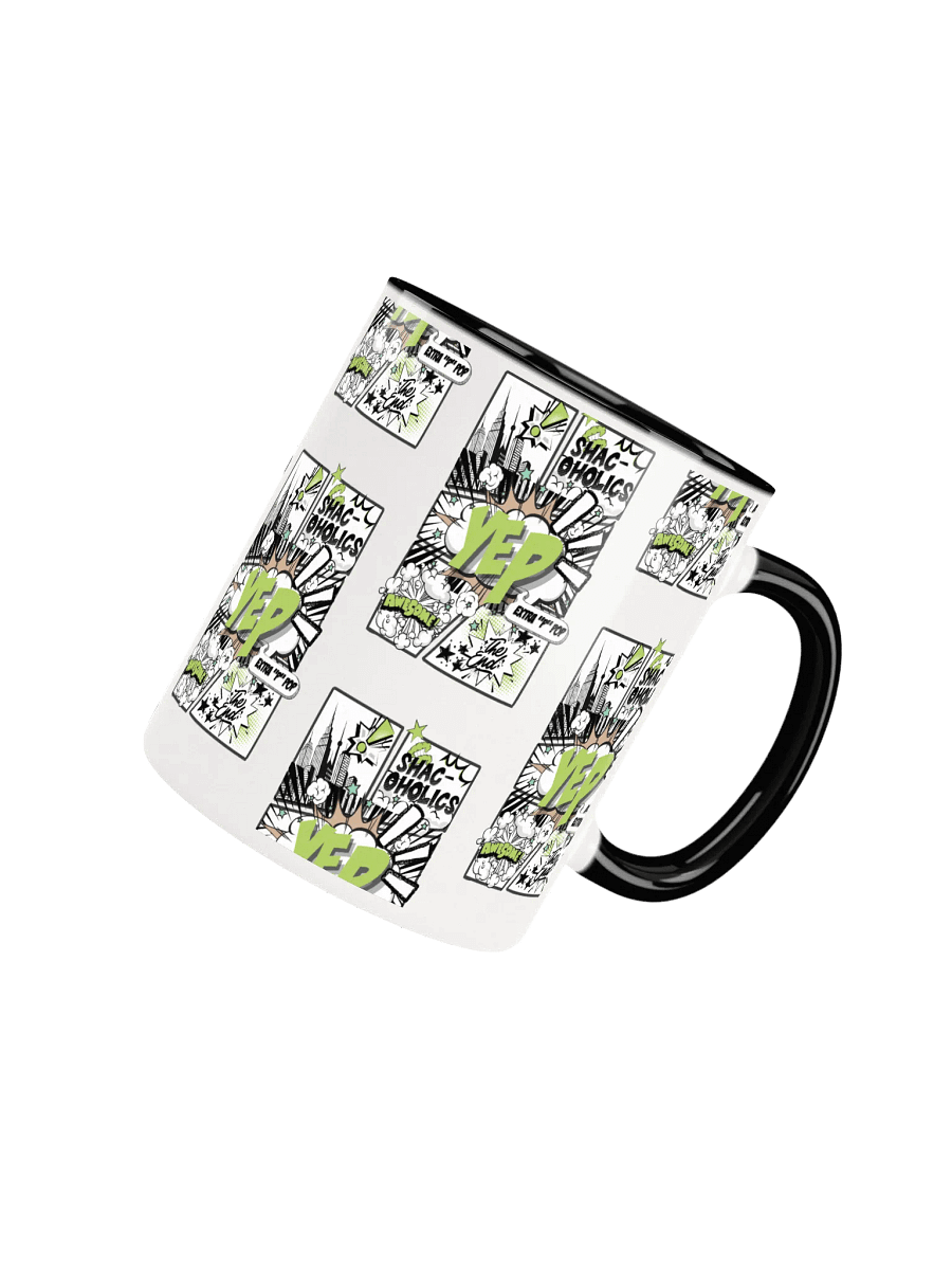 Shac-oholics Comic Blast Mug - Green 