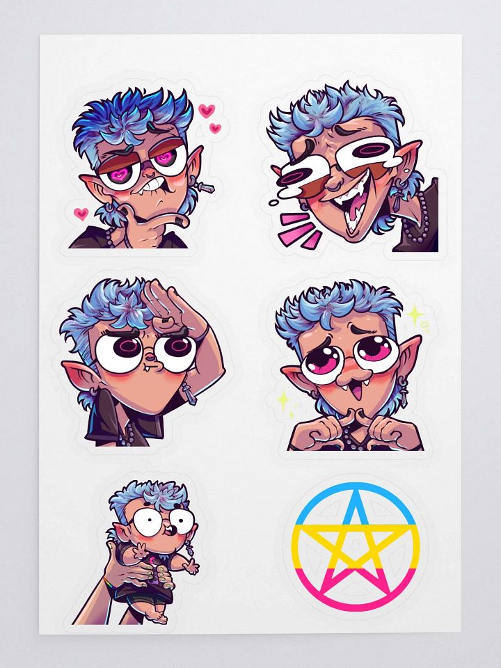 KaiBobaTea Sticker Sheet product image (2)