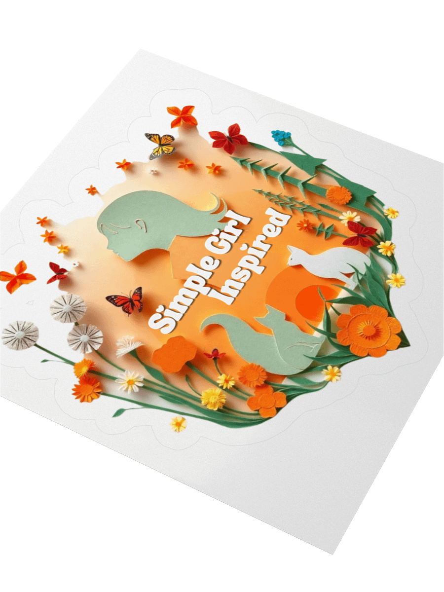 Simple Girl Inspired Stickers product image (6)