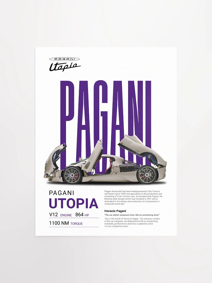 PAGANI UTOPIA product image (1)