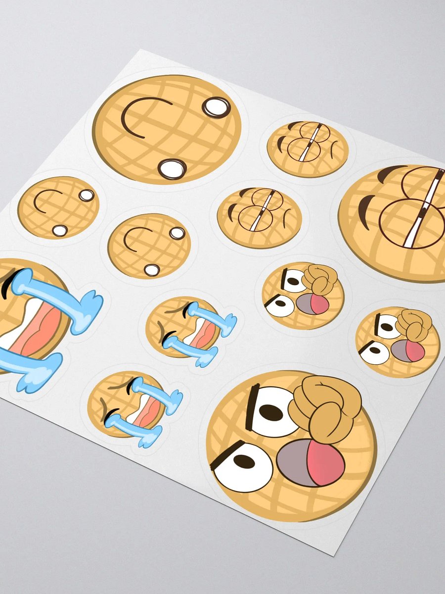 Waffleman Emote Stickers (Series 3) product image (3)