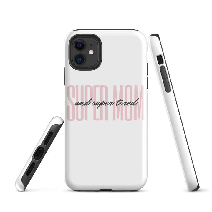 Super Mom Tough iPhone® Case product image (1)