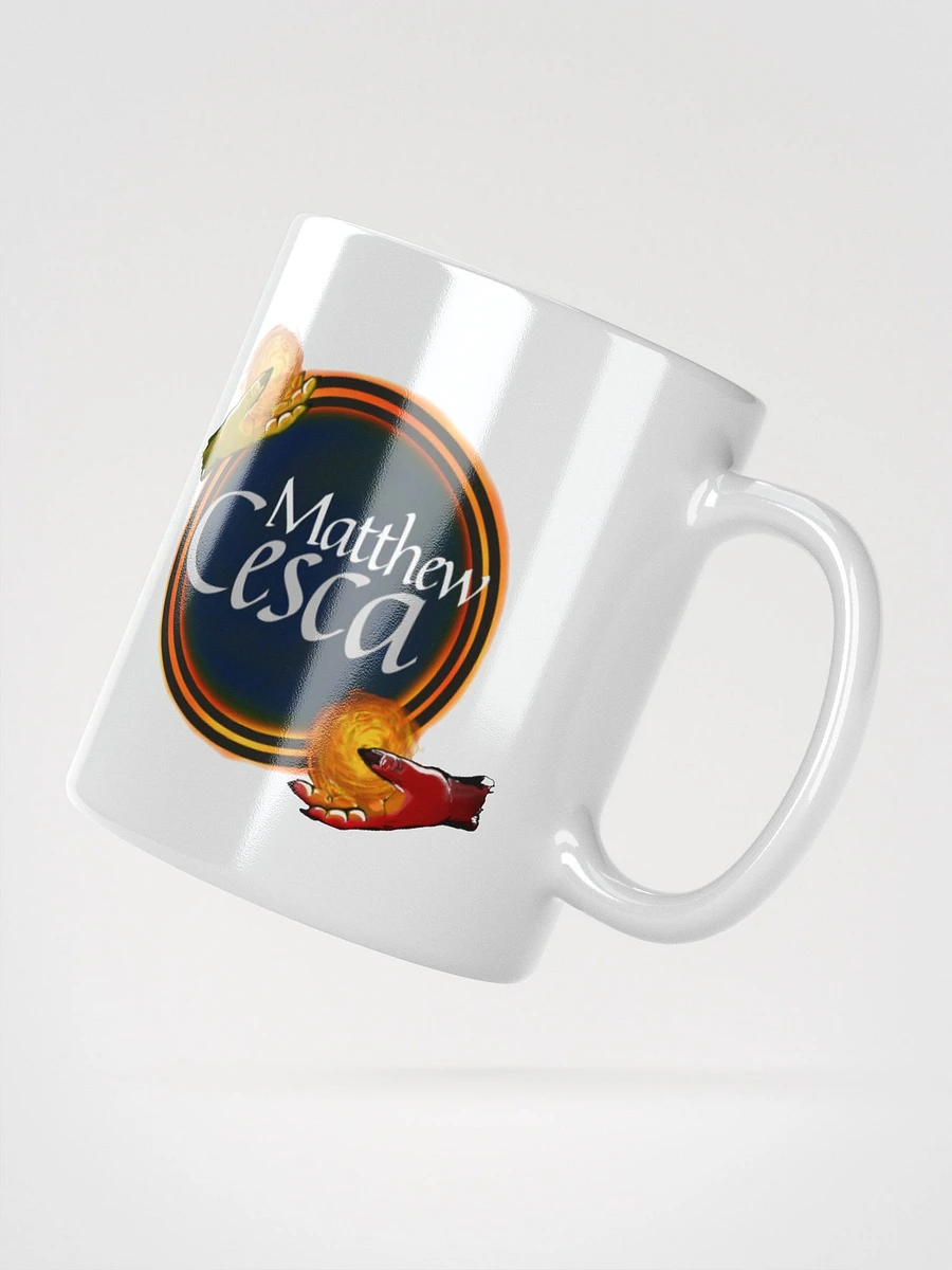 Matthew Cesca Author Logo White Ceramic Mug product image (2)