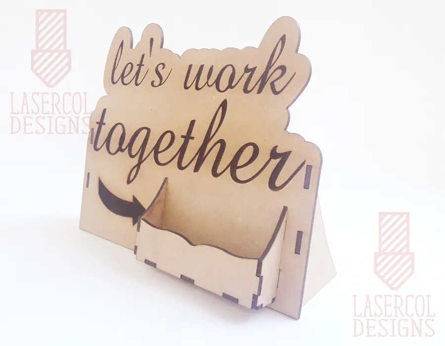 Business Card Holder - Laser Cut Files product image (8)