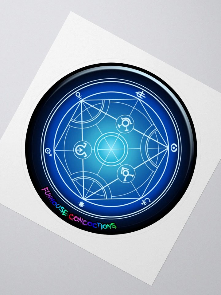 Transmutation Circle Sticker product image (2)