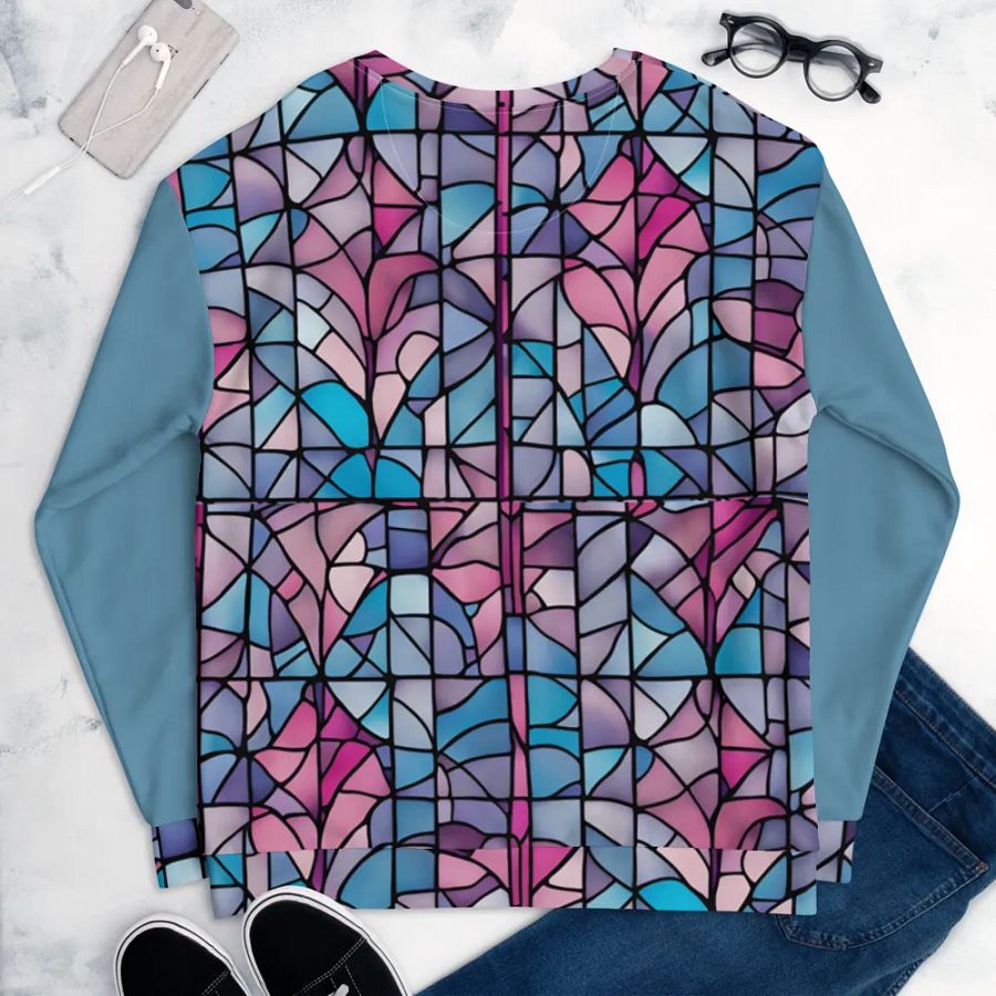 Symmetrical Splendor Recycled Sweatshirt product image (9)