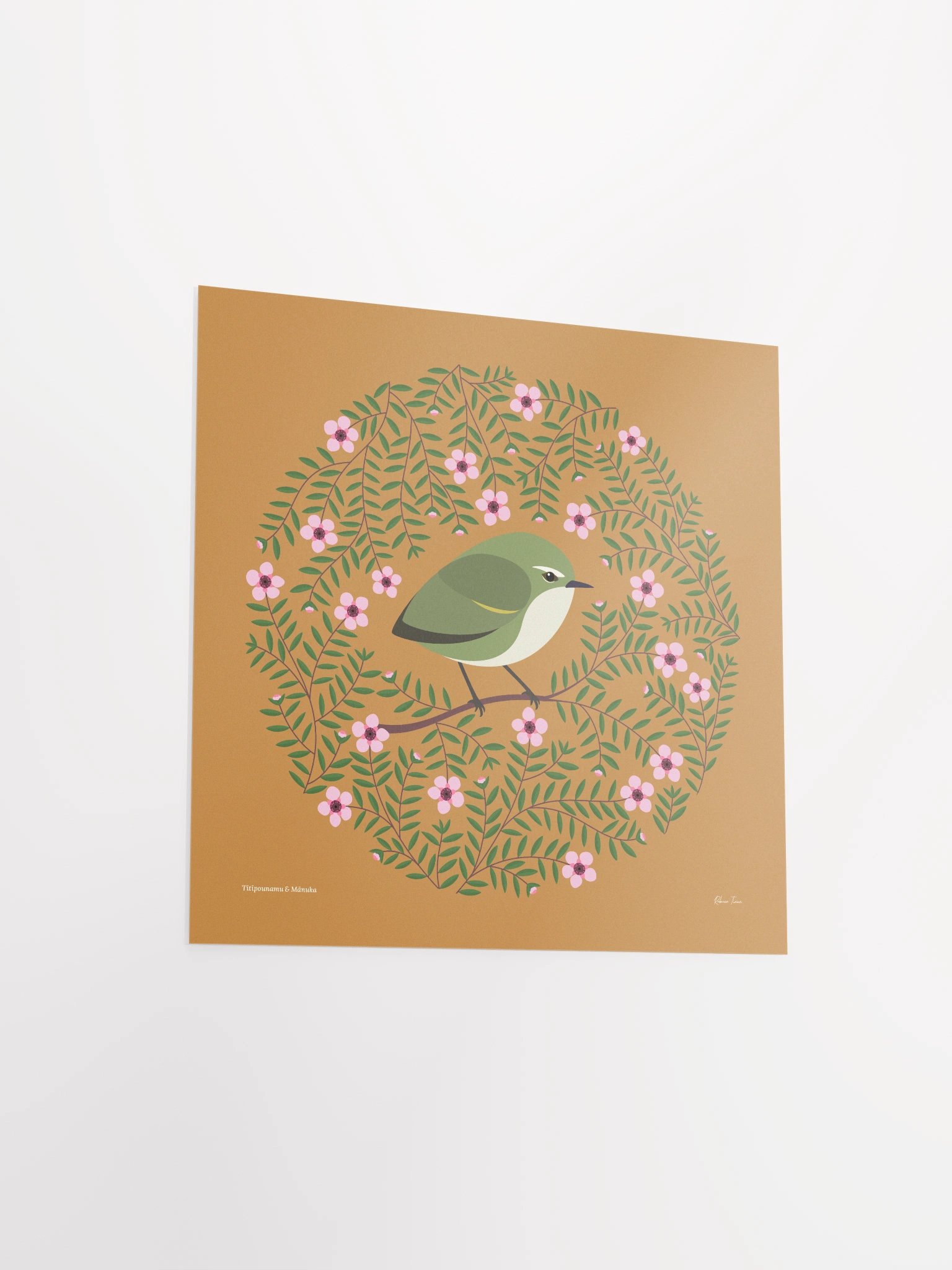 Tītīpounamu in Mānuka Unframed Wall Art product image (3)