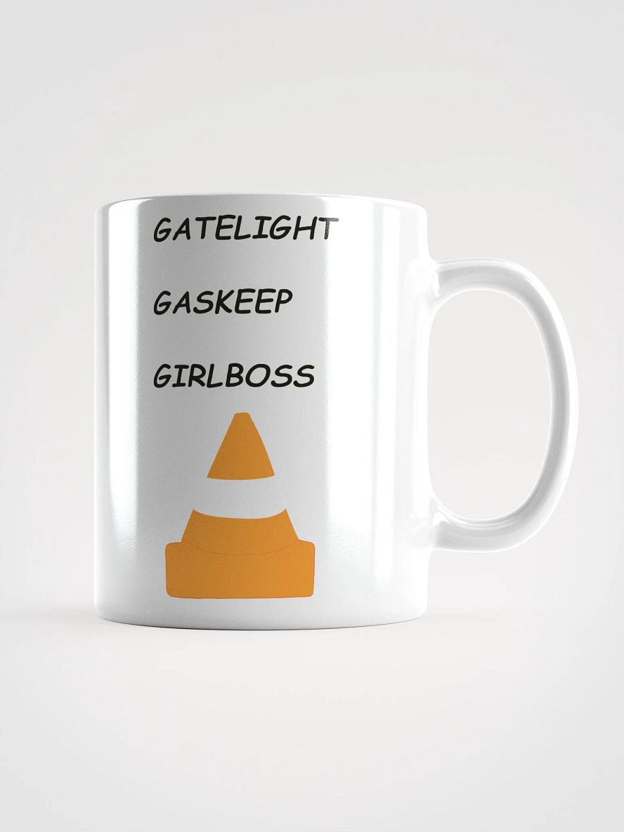 Gatelight, Gaskeep, Girlboss White Glossy Mug product image (1)