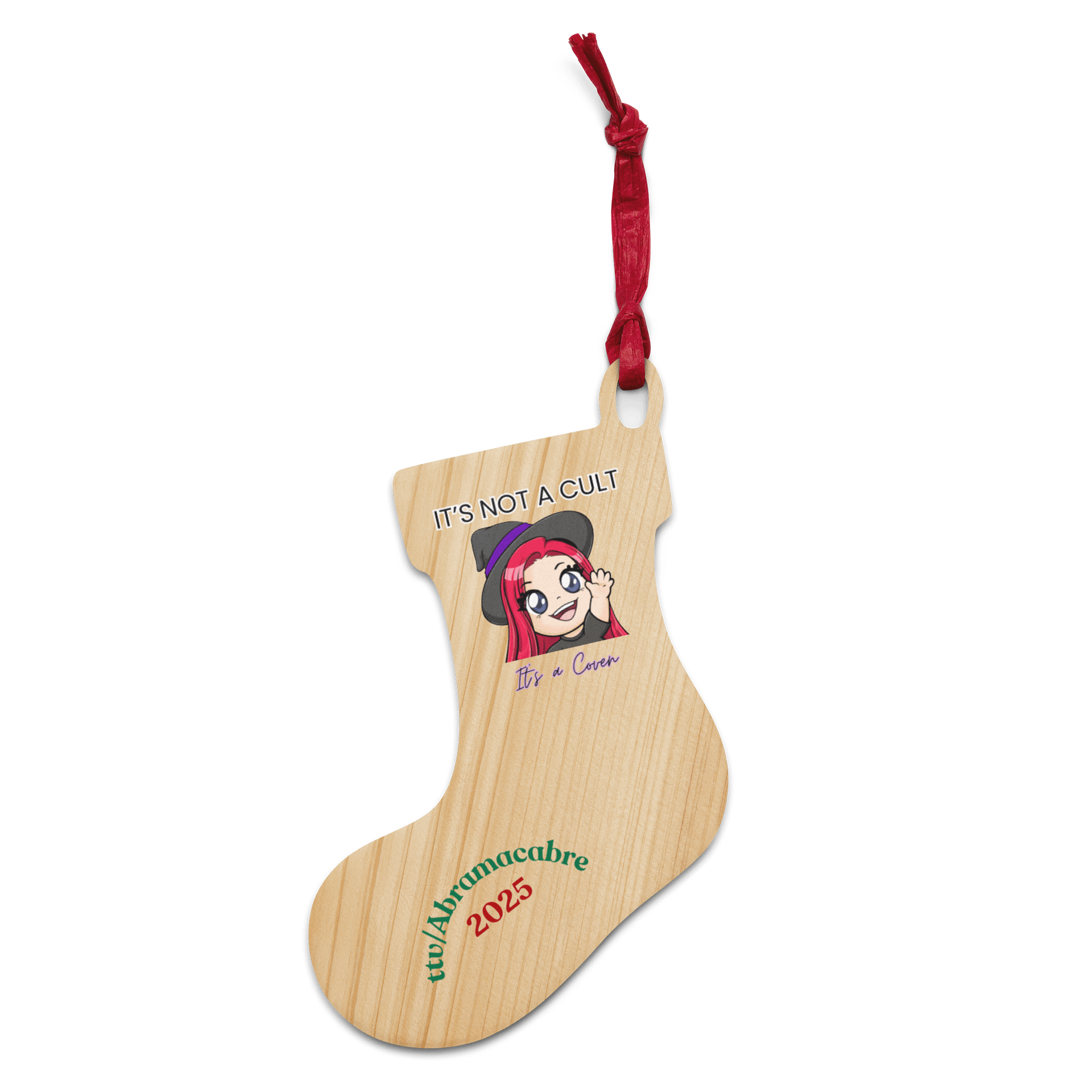 Not a Cult Stocking Ornament product image (1)