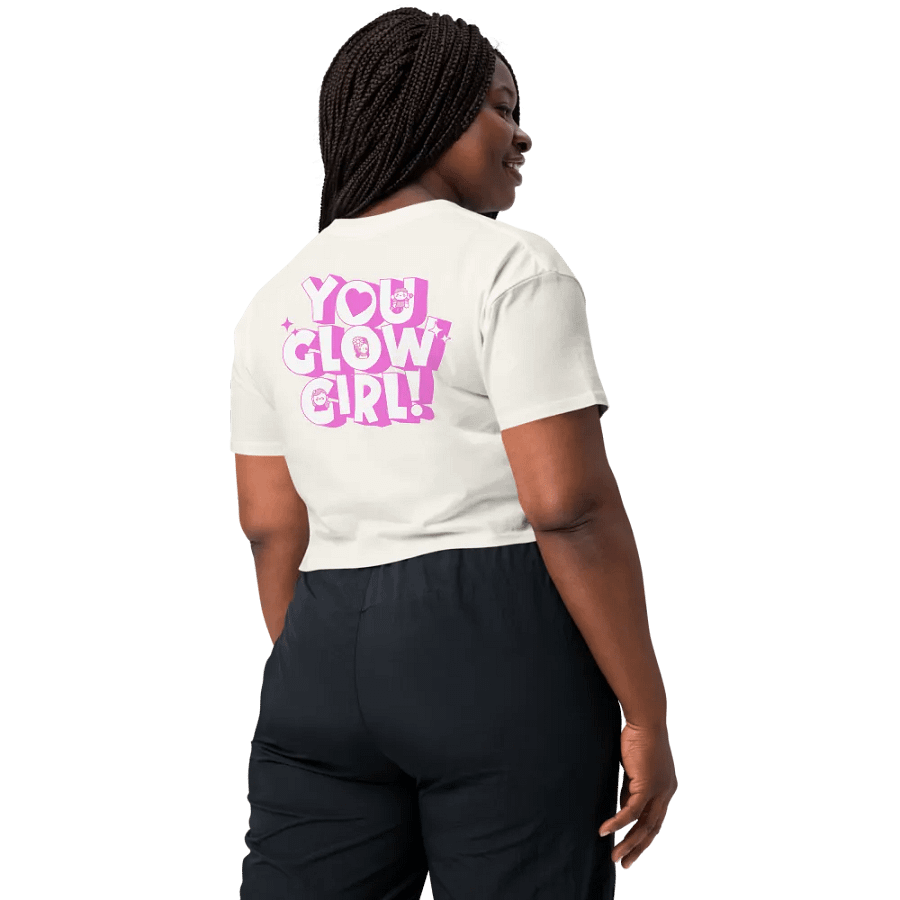 Believe in Yourself Heart Crop Top product image (7)