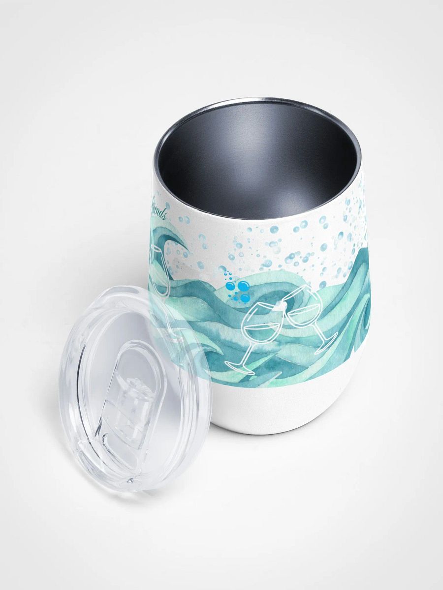 Wave Celebration Wine Tumbler for moms dads friends hosts product image (3)