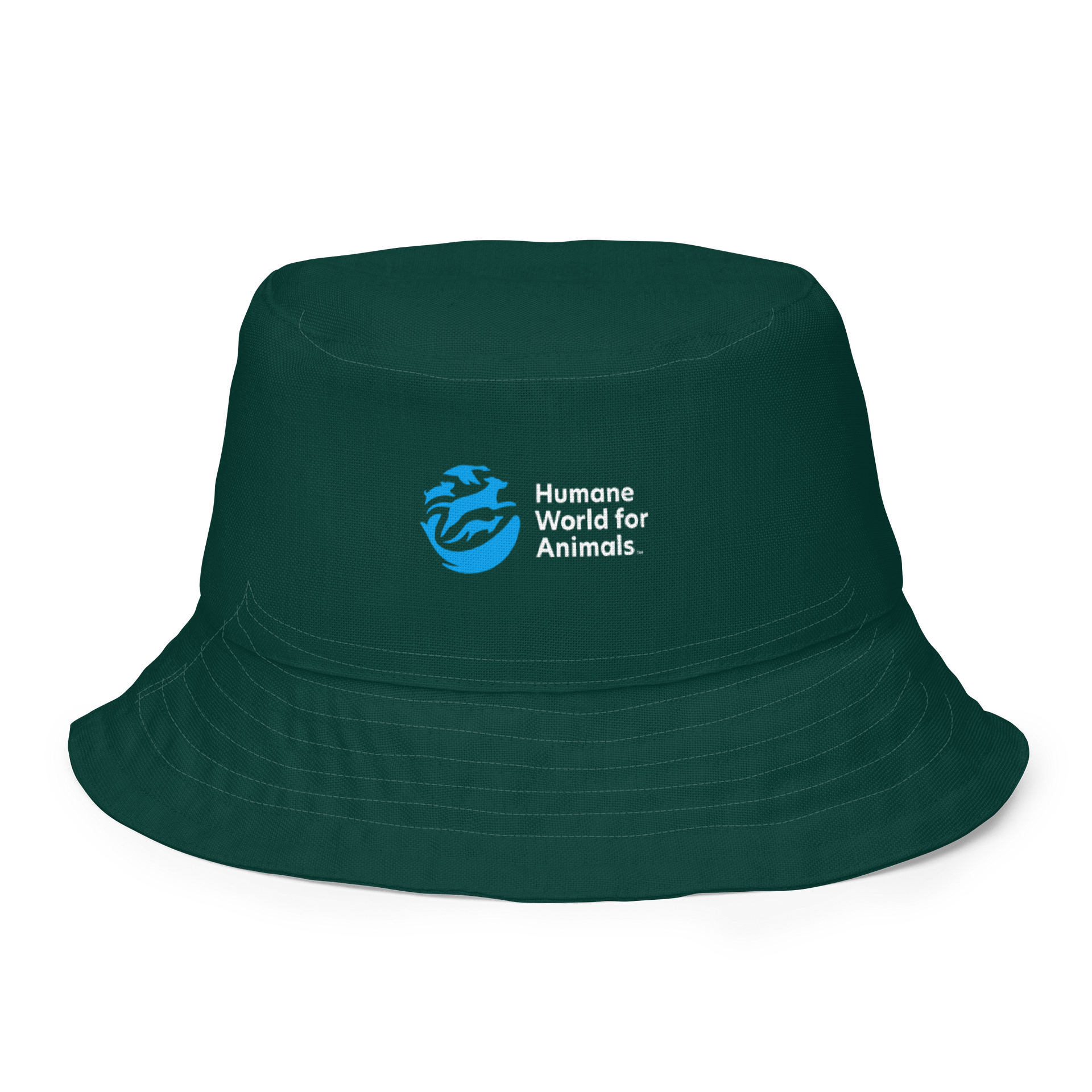 Reversible bucket hat with Animal Print product image (1)