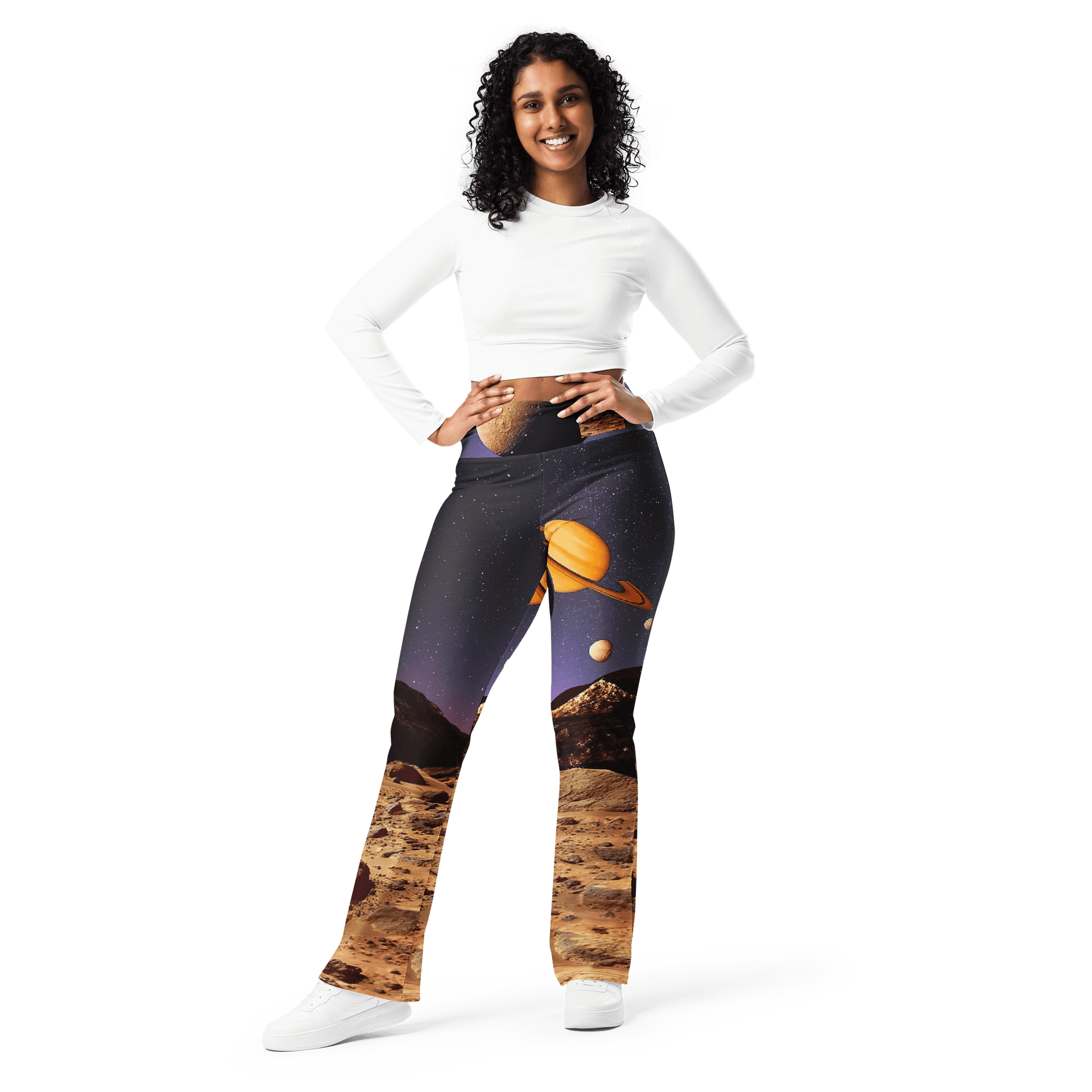 'Floating' Flare Leggings product image (10)