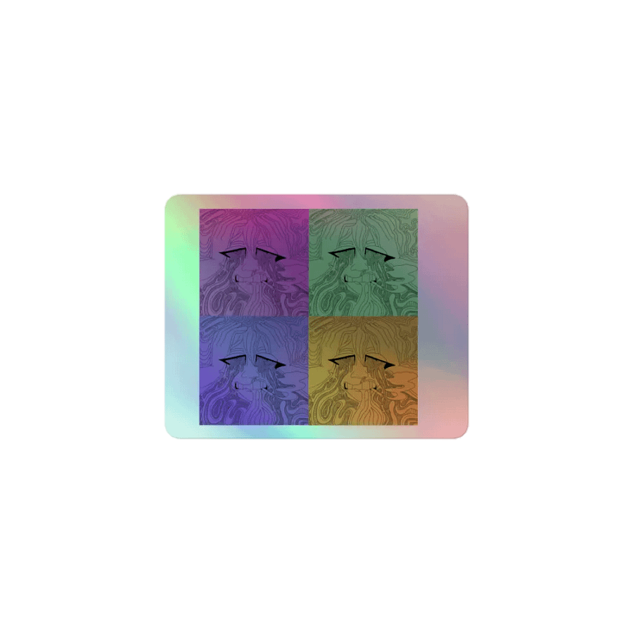 Uriel Pop Art Holographic Sticker product image (1)