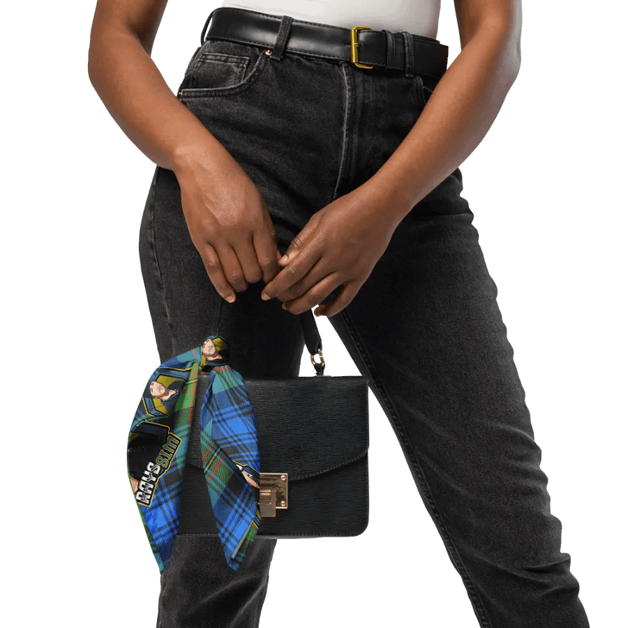 Stylish Stamped Tartan Rays Sim Bandana product image (7)