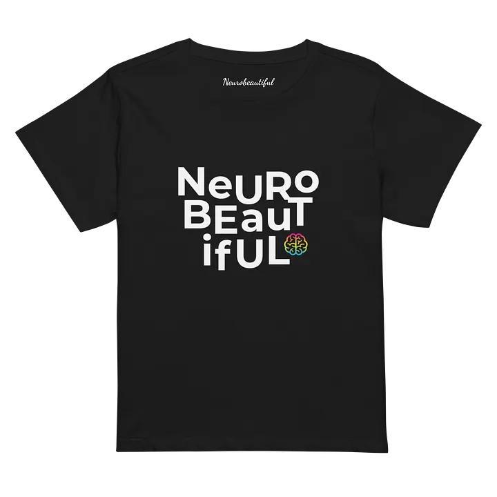 Neurobeautiful Brain High-Waisted Tee product image (2)