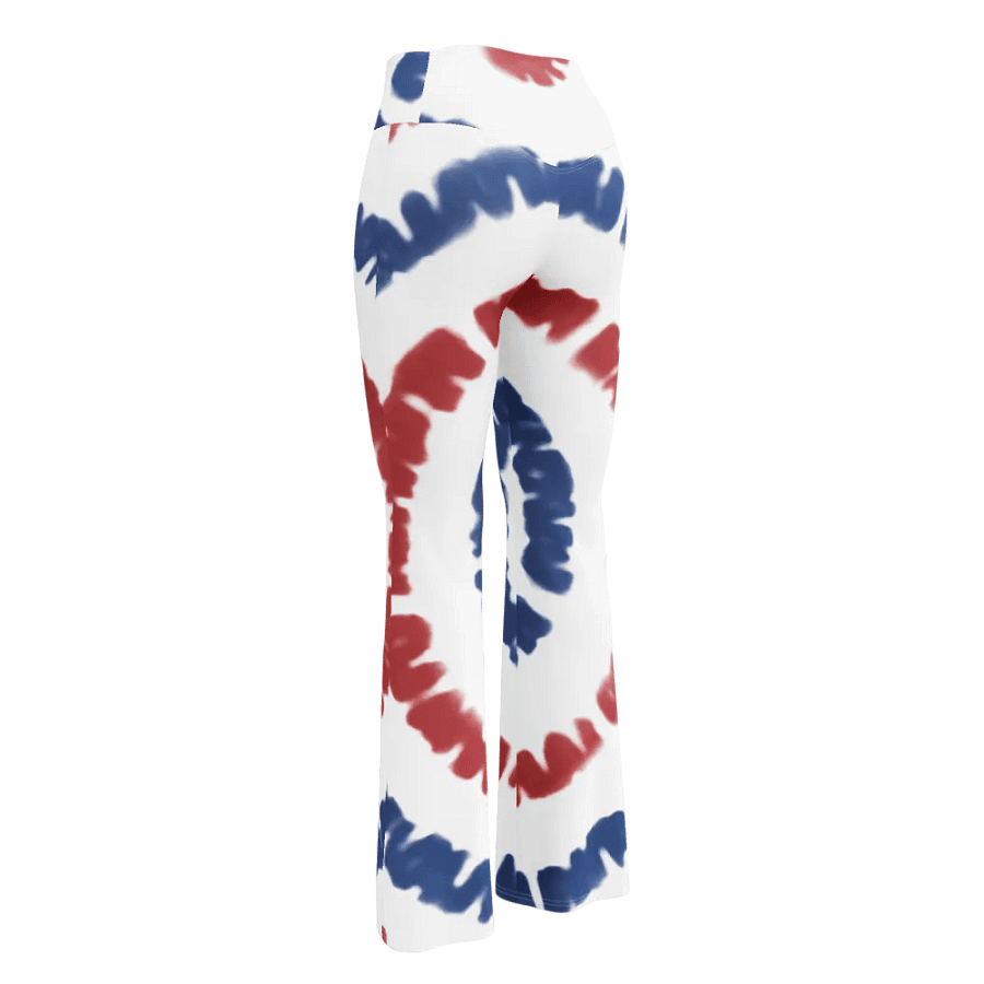 Vibrant Spiral Flare Leggings product image (8)