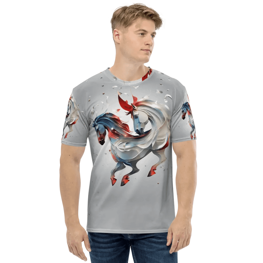 Running Horses T shirt product image (1)